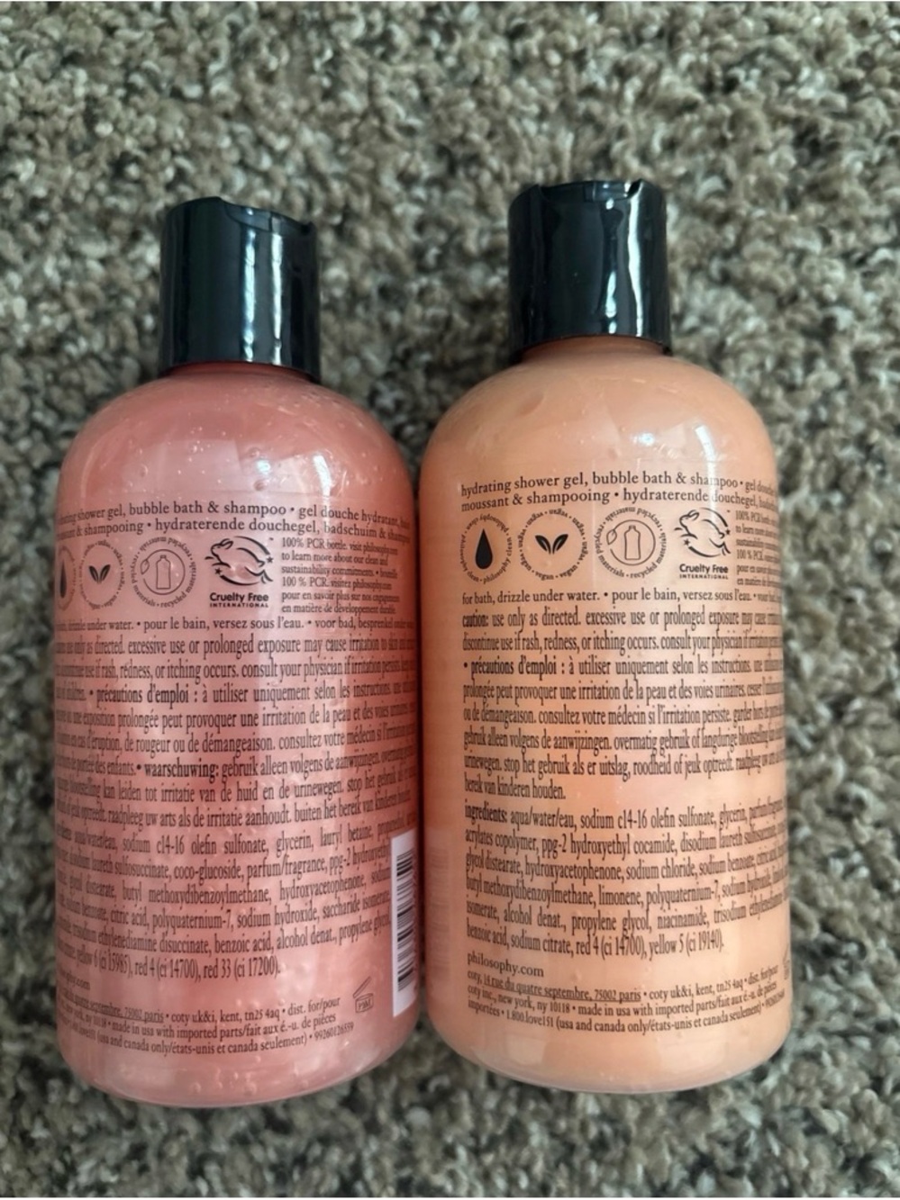 Philosophy Cabana Girl & Hula Girl Hydrating Shower Gel - Pink - Picture 2 of 2
